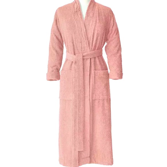 Pure Fiber Turkish Cotton bathrobe with pockets - Picture 2 of 4